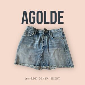 AGOLDE Denim Skirt